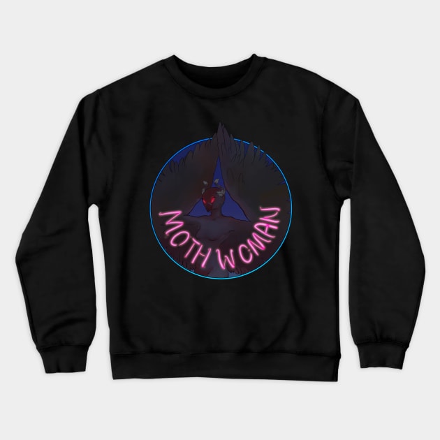 Mothwoman Crewneck Sweatshirt by Vxolence